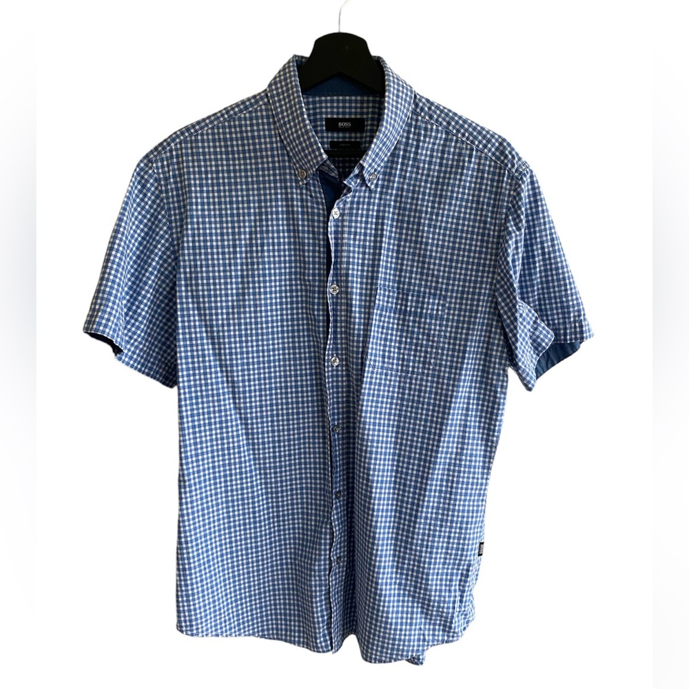 Hugo Boss Short Sleeve Shirt L slim fit